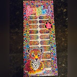 Lisa Frank Rainbow Leopard Nail Wraps – Neon Pink, Yellow, Blue, Purple, Green